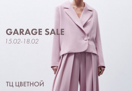 GARAGE SALE 15.02–18.02