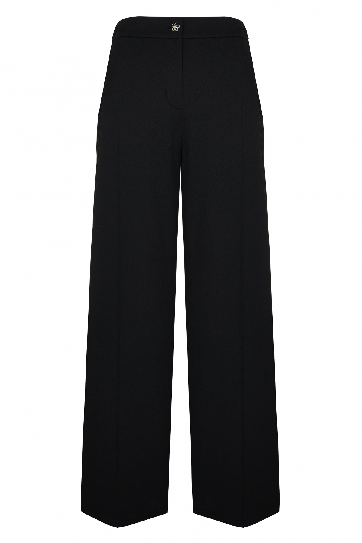 Брюки прямые Iman , черный, арт. FR24SS1PN03FLW120BL купить в интернет-магазине Брюки прямые Iman , черный, арт. FR24SS1PN03FLW120BL купить в интернет-магазине