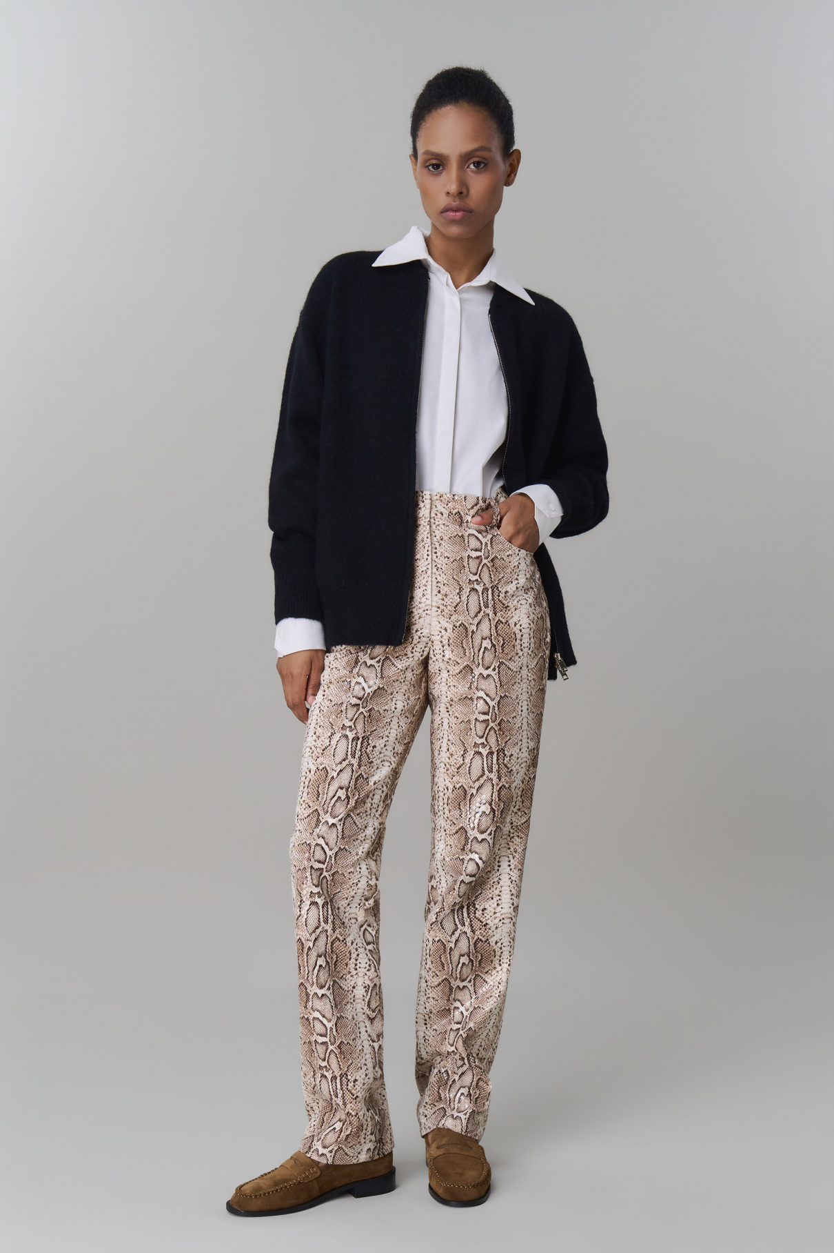 Брюки Aini , бежевый, арт. FR24SS1PN03PCW200BG купить в интернет-магазине Брюки Aini , бежевый, арт. FR24SS1PN03PCW200BG купить в интернет-магазине