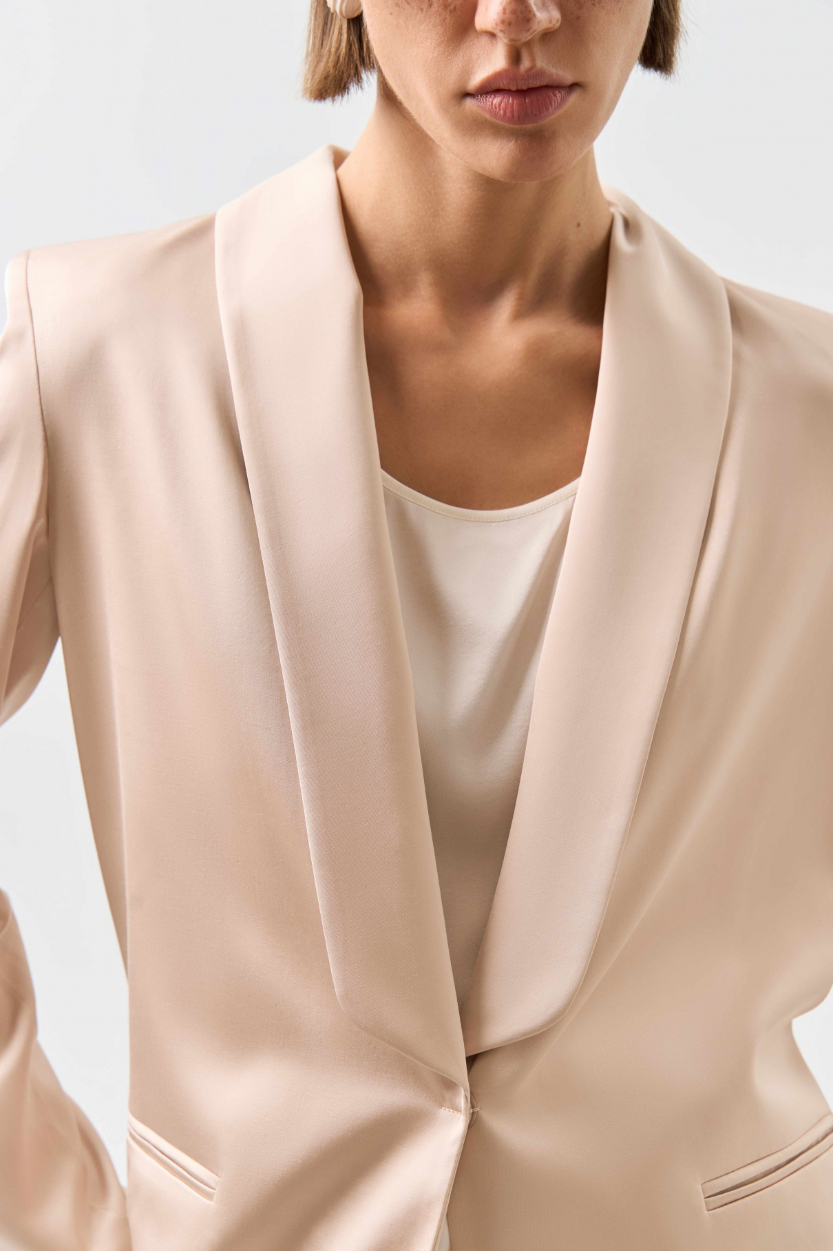 Жакет Magdalena , бежевый, арт. FR24SS1JC40PCW530BG купить в интернет-магазине Жакет Magdalena , бежевый, арт. FR24SS1JC40PCW530BG купить в интернет-магазине