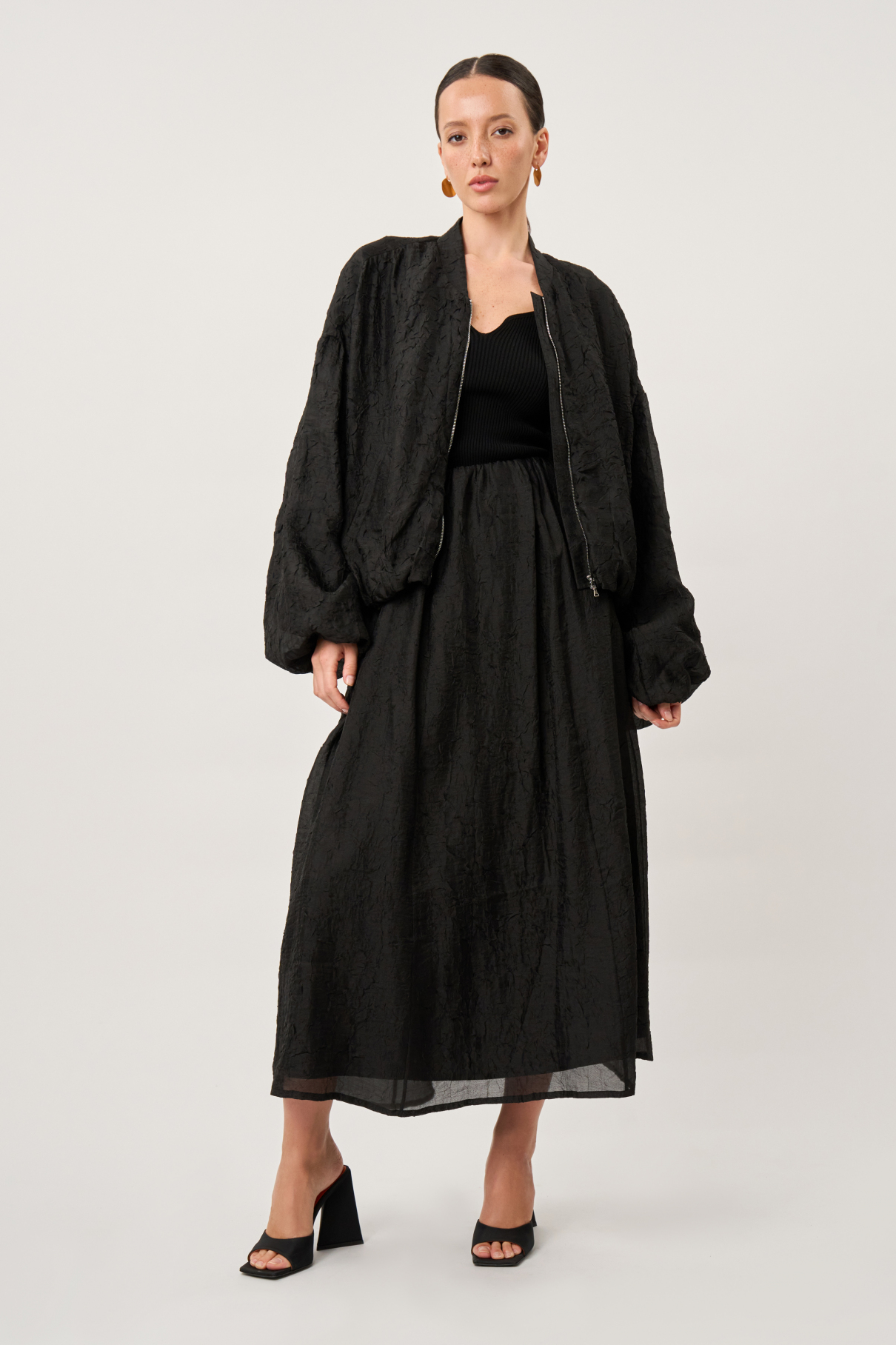 Юбка Rehana , черный, арт. FR24SS1SK02PCW530BL купить в интернет-магазине Юбка Rehana , черный, арт. FR24SS1SK02PCW530BL купить в интернет-магазине