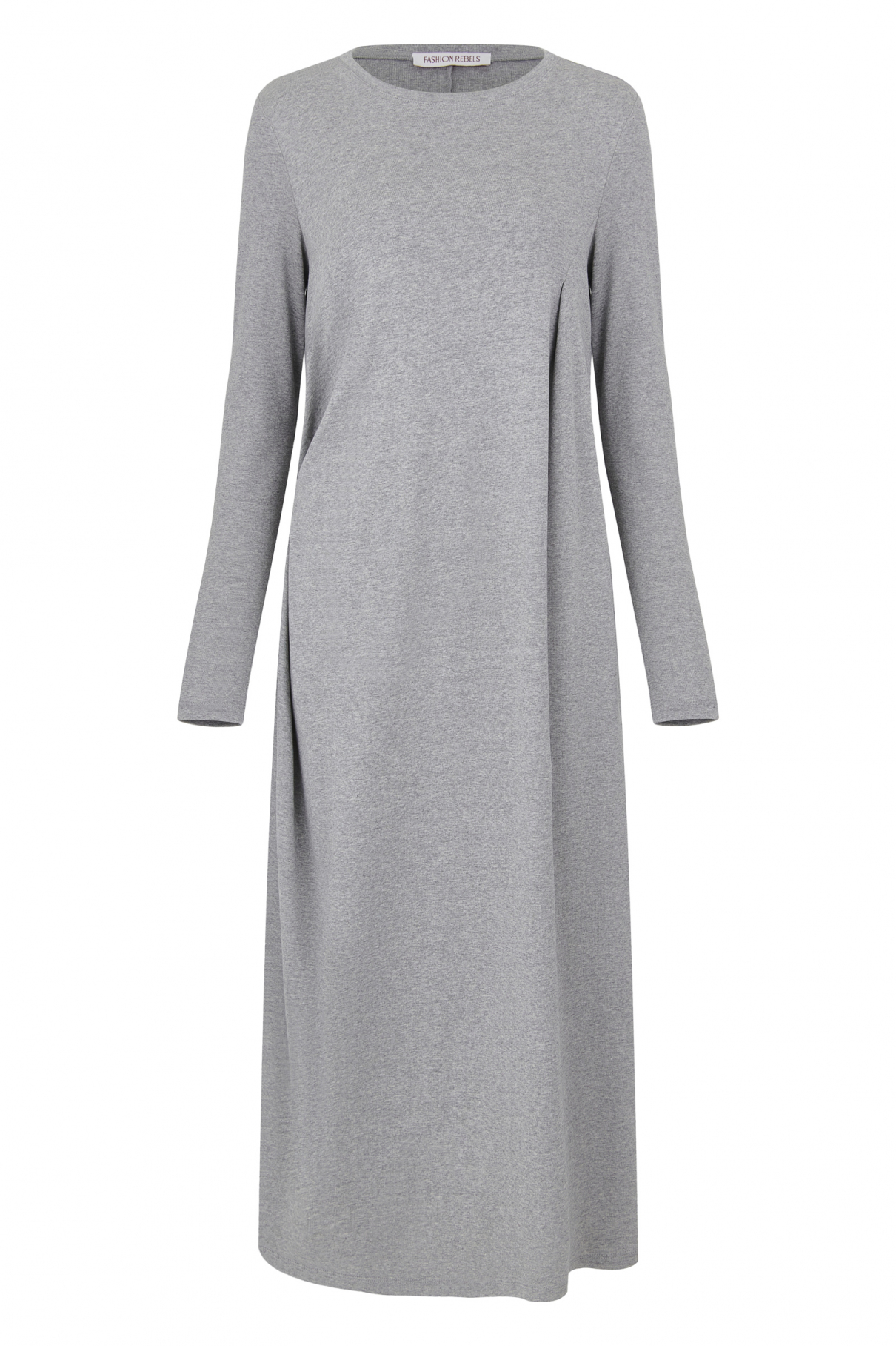 Платье трикотажное Azza , серый, арт. FR24SS4DR420K500GR купить в интернет-магазине Платье трикотажное Azza , серый, арт. FR24SS4DR420K500GR купить в интернет-магазине