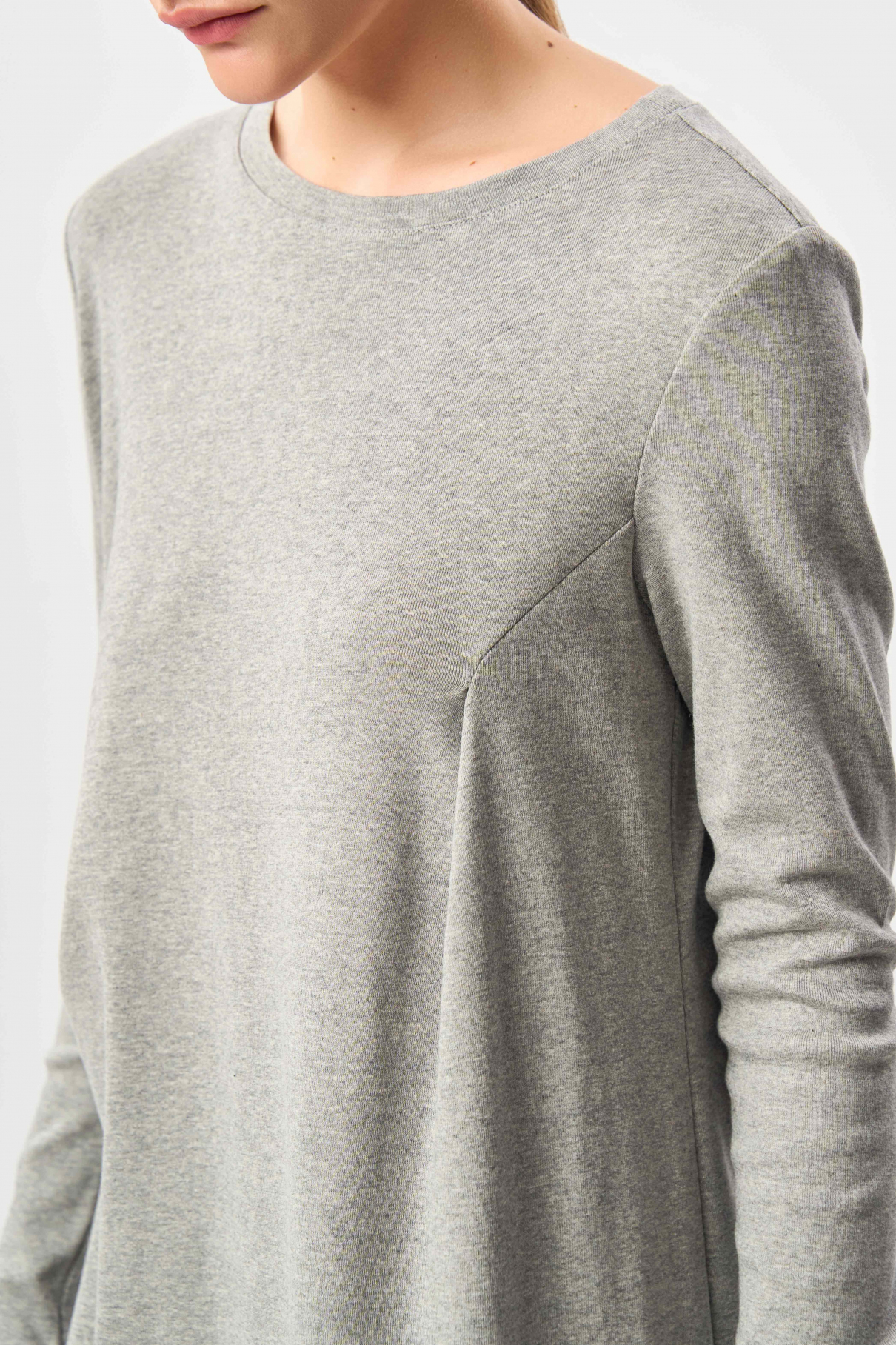 Платье трикотажное Azza , серый, арт. FR24SS4DR420K500GR купить в интернет-магазине Платье трикотажное Azza , серый, арт. FR24SS4DR420K500GR купить в интернет-магазине