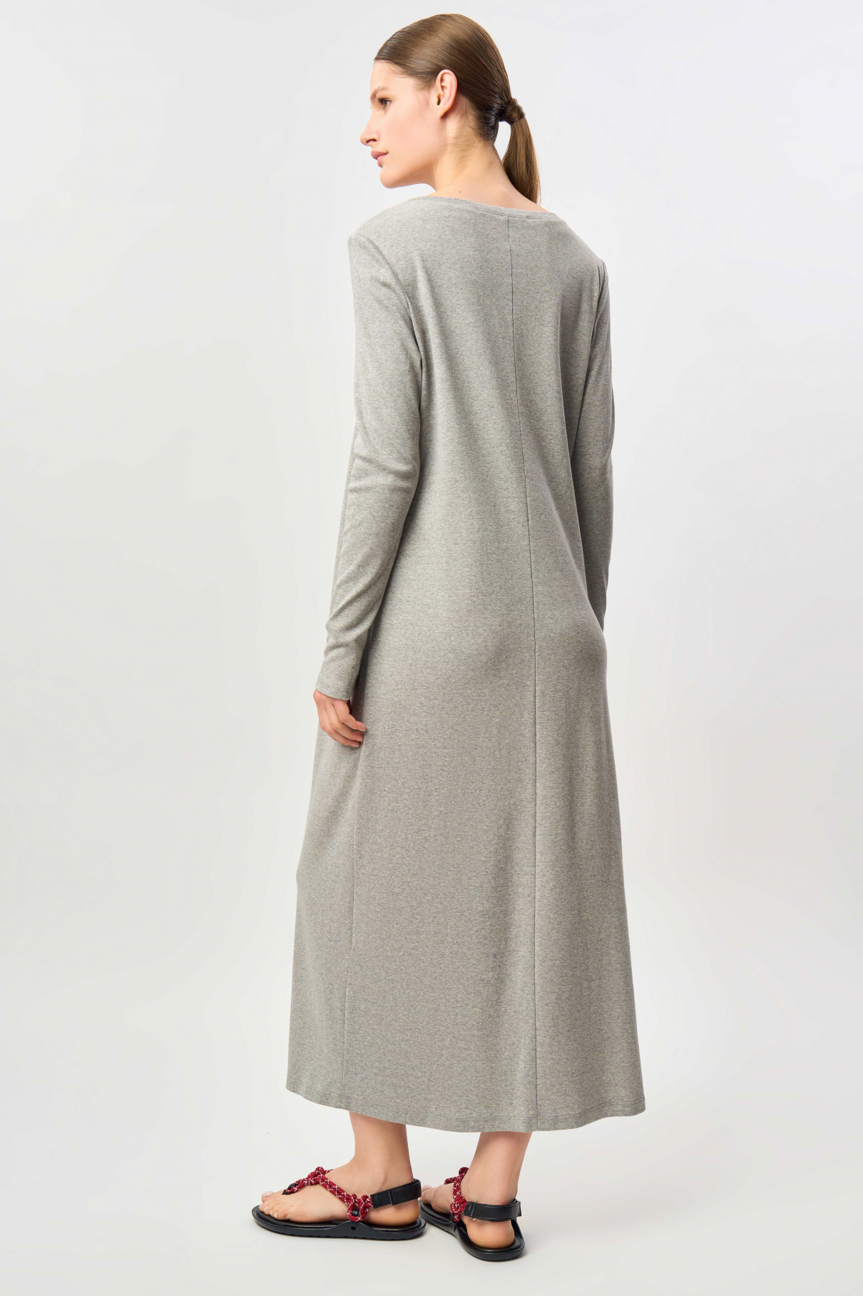 Платье трикотажное Azza , серый, арт. FR24SS4DR420K500GR купить в интернет-магазине Платье трикотажное Azza , серый, арт. FR24SS4DR420K500GR купить в интернет-магазине
