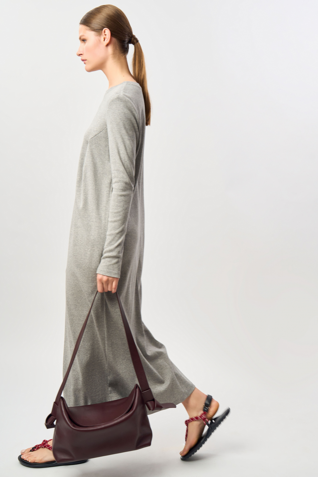 Платье трикотажное Azza , серый, арт. FR24SS4DR420K500GR купить в интернет-магазине Платье трикотажное Azza , серый, арт. FR24SS4DR420K500GR купить в интернет-магазине