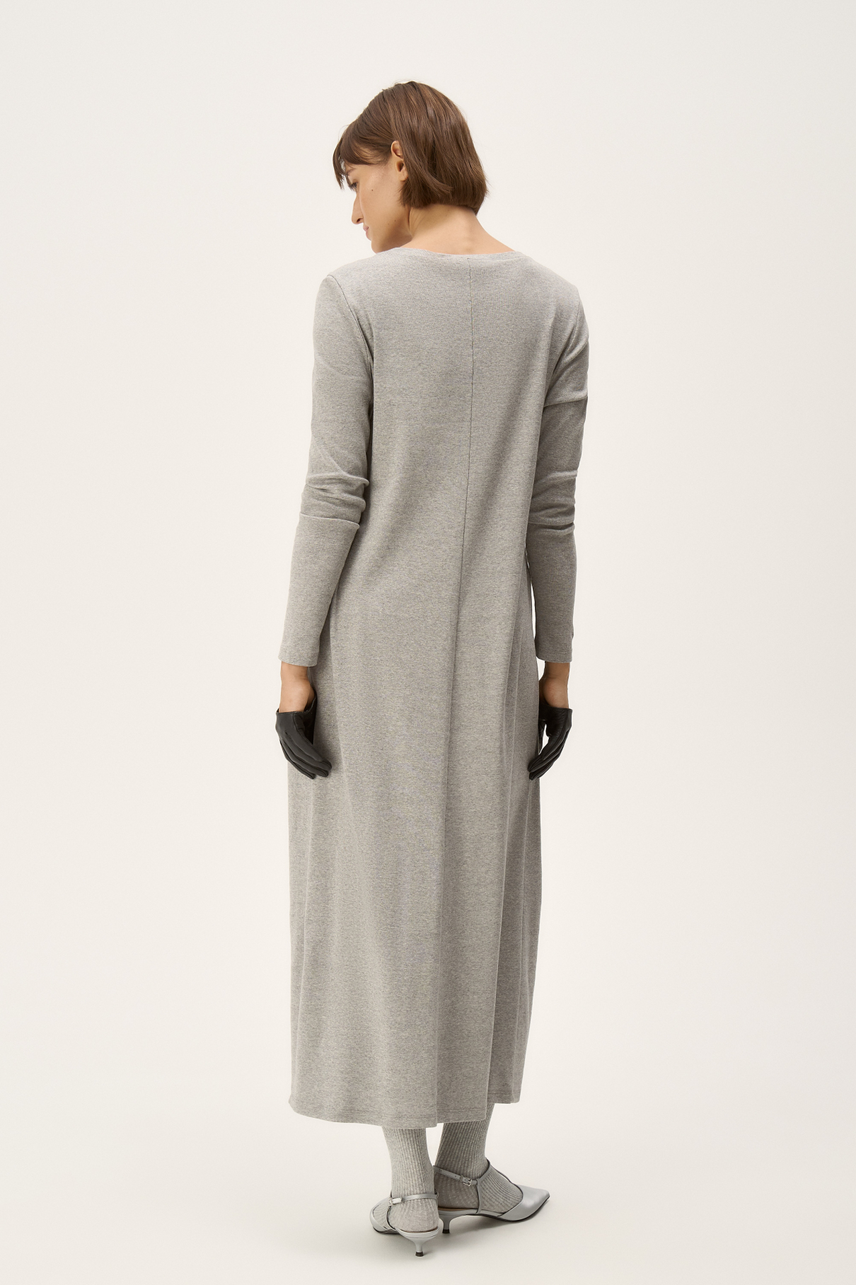 Платье трикотажное Azza , серый, арт. FR24SS4DR420K500GR купить в интернет-магазине Платье трикотажное Azza , серый, арт. FR24SS4DR420K500GR купить в интернет-магазине