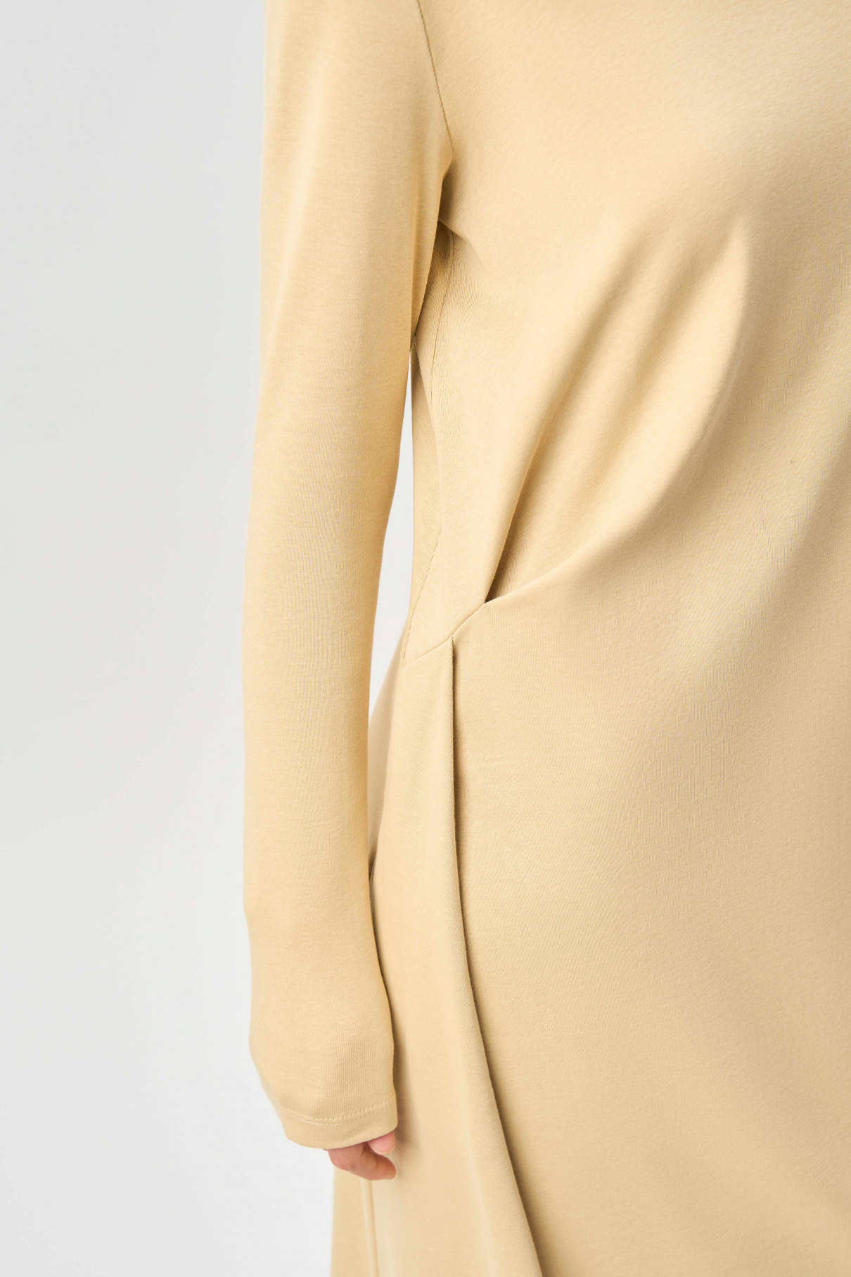 Платье трикотажное Azza , молочно-бежевый, арт. FR24SS4DR420K500MBG купить в интернет-магазине Платье трикотажное Azza , молочно-бежевый, арт. FR24SS4DR420K500MBG купить в интернет-магазине
