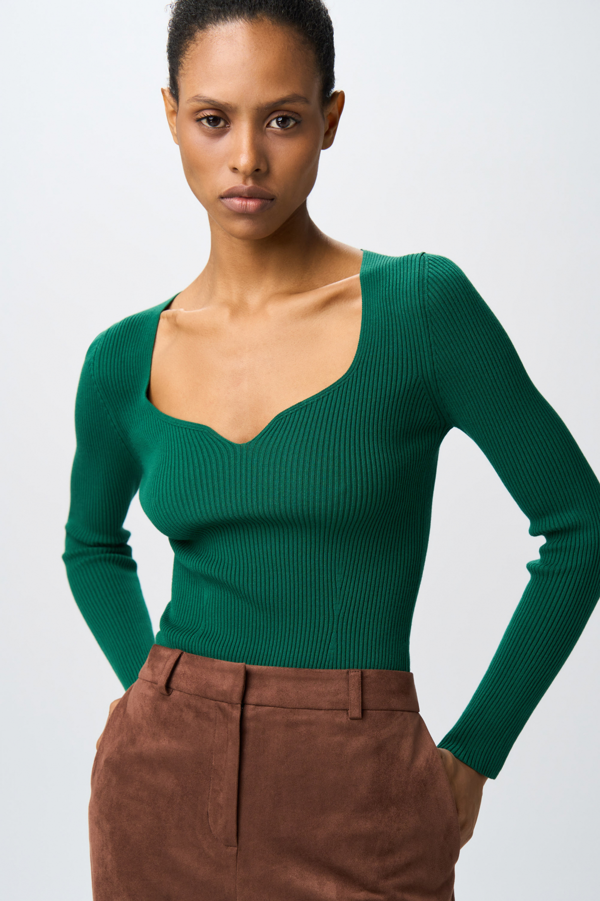 Боди трикотажное Lana , зеленый, арт. FR24SS4BD400K450GN купить в интернет-магазине Боди трикотажное Lana , зеленый, арт. FR24SS4BD400K450GN купить в интернет-магазине