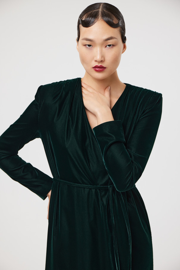 Платье Xiaoli , зелёный, арт. FR23EV1DR430W510GN купить в интернет-магазине