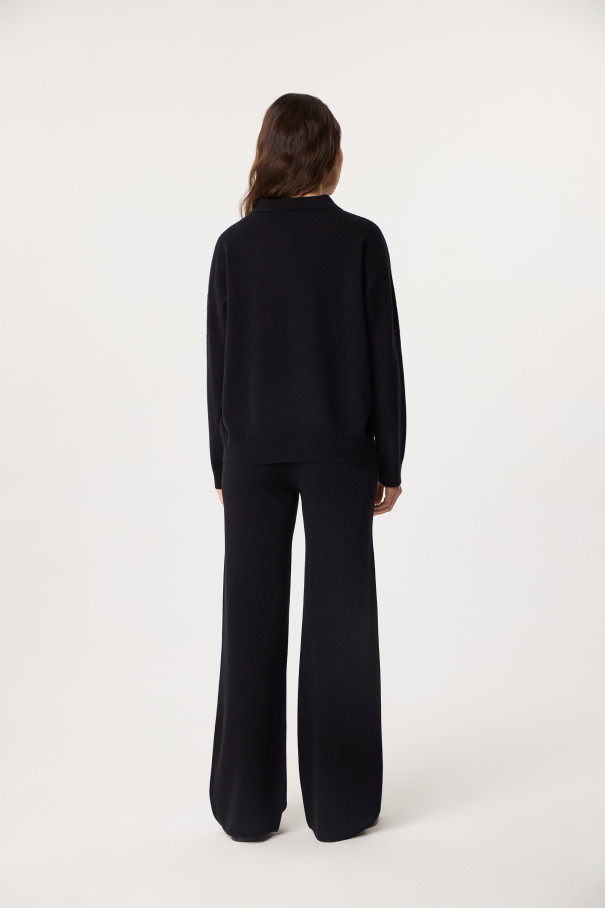 Брюки трикотажные Celestyna , черный, арт. FR23FW4PN030K200BL купить в интернет-магазине