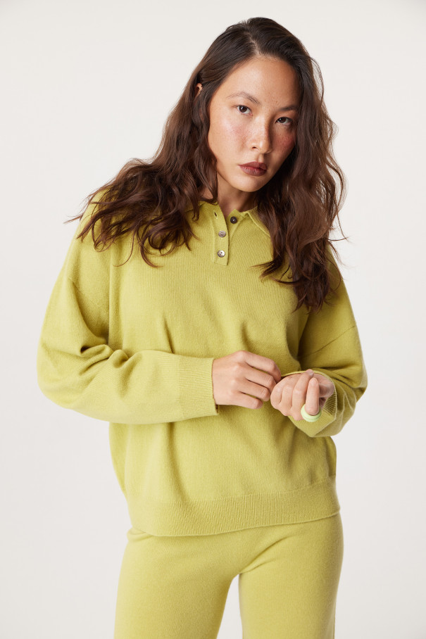 Джемпер поло Celestyna , зеленый, арт. FR23FW4PK40BTK200GN купить в интернет-магазине
