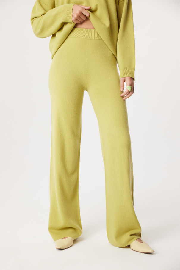 Брюки трикотажные Celestyna , зеленый, арт. FR23FW4PN030K200GN купить в интернет-магазине