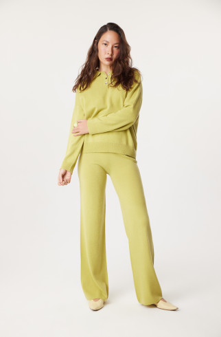 Брюки трикотажные Celestyna , Зеленый, арт. FR23FW4PN030K200GN купить в интернет-магазине