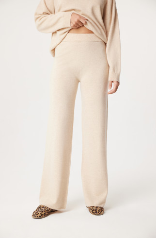 Брюки трикотажные Celestyna , Бежевый, арт. FR23FW4PN030K200BG купить в интернет-магазине