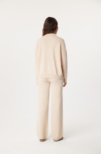 Брюки трикотажные Celestyna , Бежевый, арт. FR23FW4PN030K200BG купить в интернет-магазине
