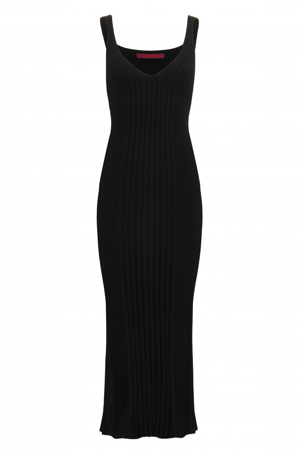 Платье трикотажное на бретелях , чёрный, арт. FR23FL4DR120K400BL купить в интернет-магазине