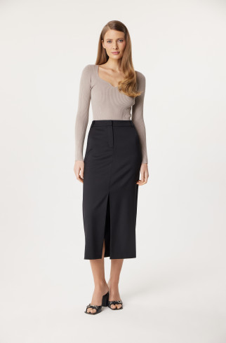 Боди Lana из трикотажа , Серый, арт. FR23FL4BD400K400GR купить в интернет-магазине