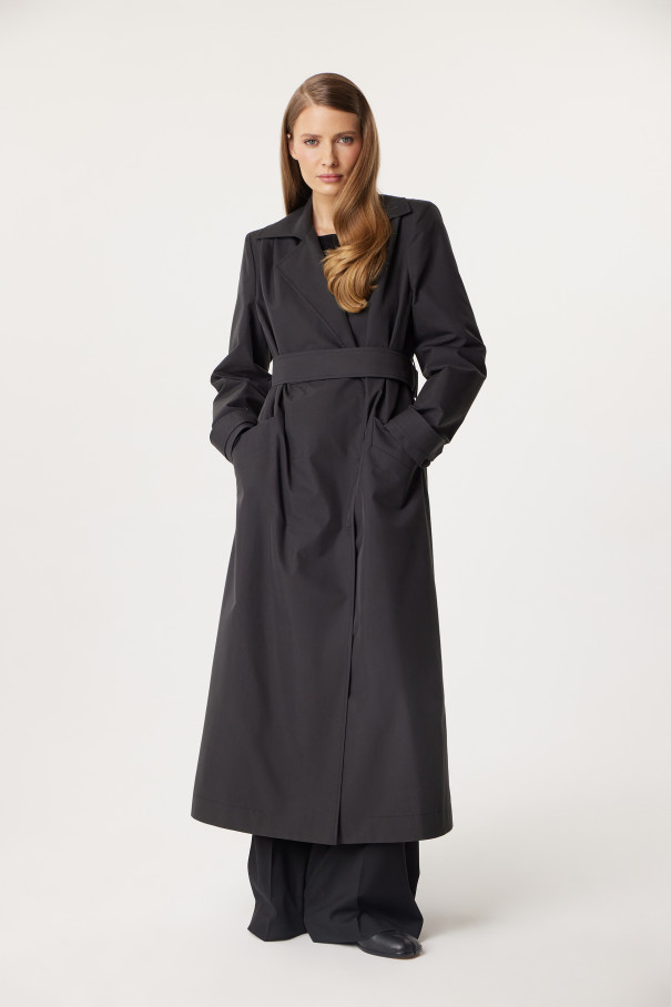 Тренч Saguaro , черный, арт. FR24SS1TR42BLW320BL купить в интернет-магазине
