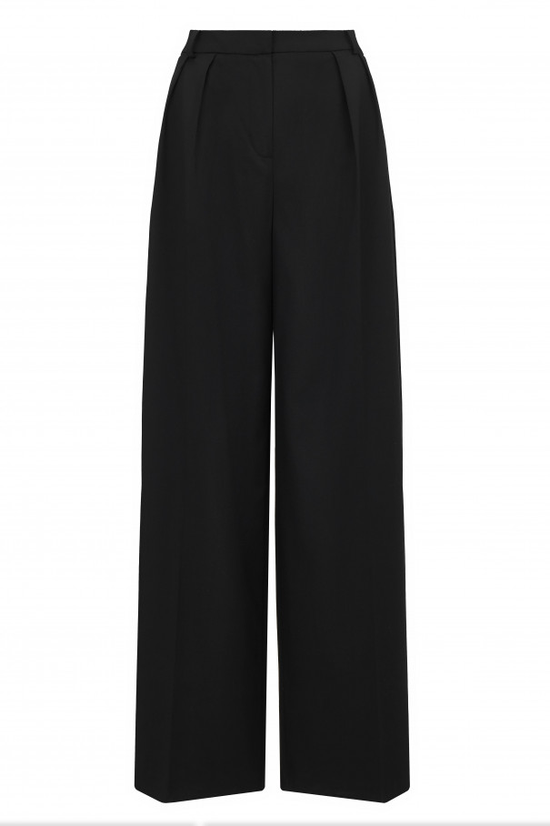 Брюки прямые Iman , черный, арт. FR24SS1PN03FLW120BL купить в интернет-магазине