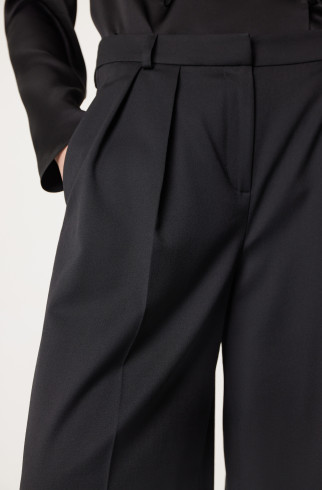 Брюки прямые Iman , Черный, арт. FR24SS1PN03FLW120BL купить в интернет-магазине