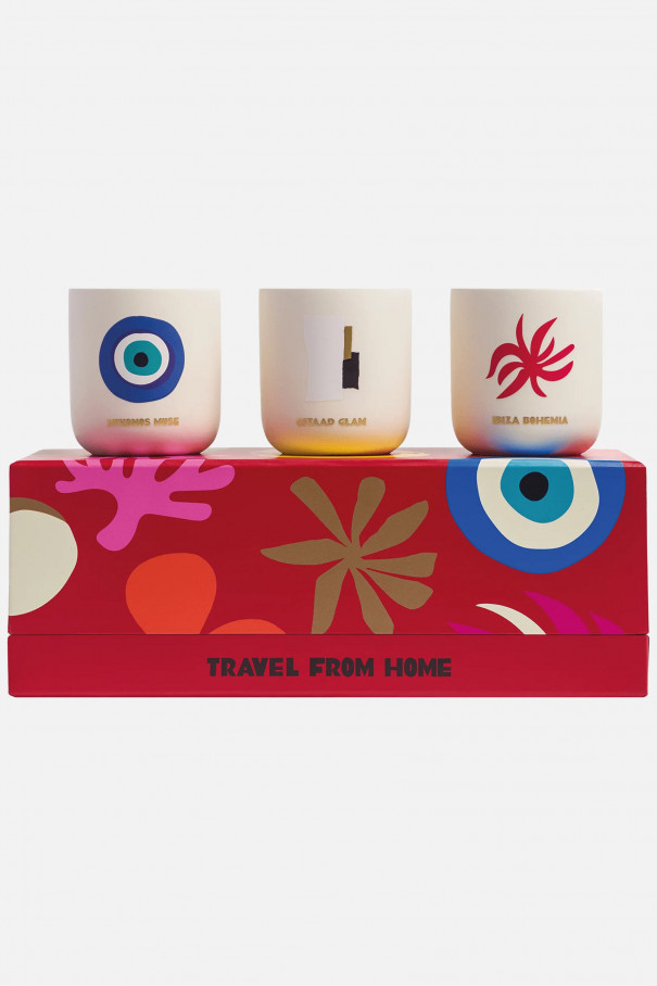Набор свечей мини ASSOULINE Travel From Home