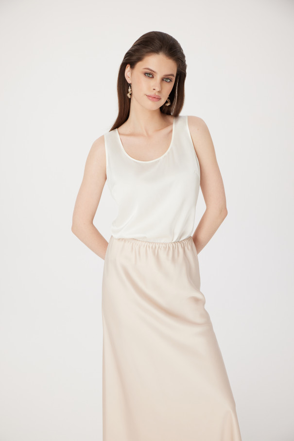 Юбка Nora , бежевый, арт. FR24SS1SK020W530BG купить в интернет-магазине