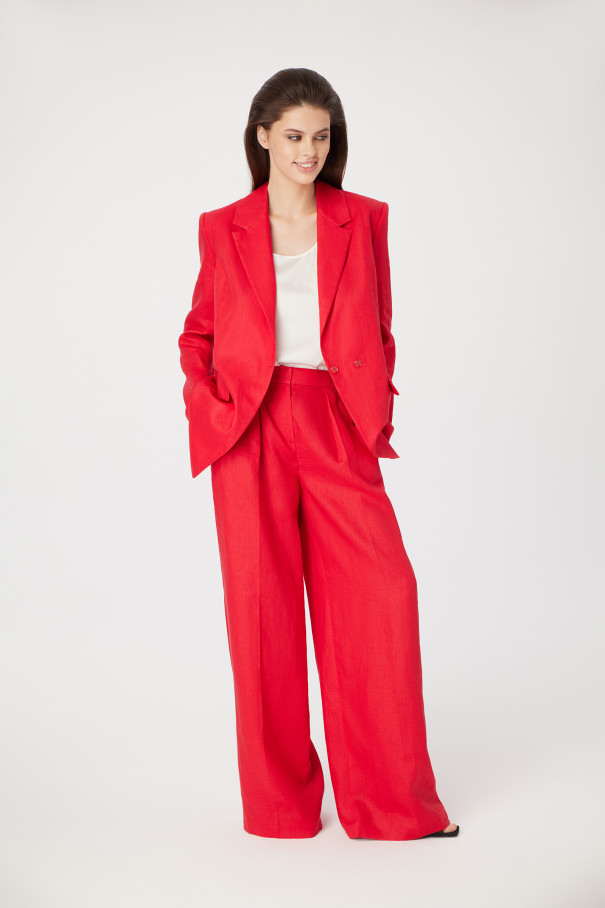 Жакет Iness , красный, арт. FR24SS1JC40PCW350RD купить в интернет-магазине
