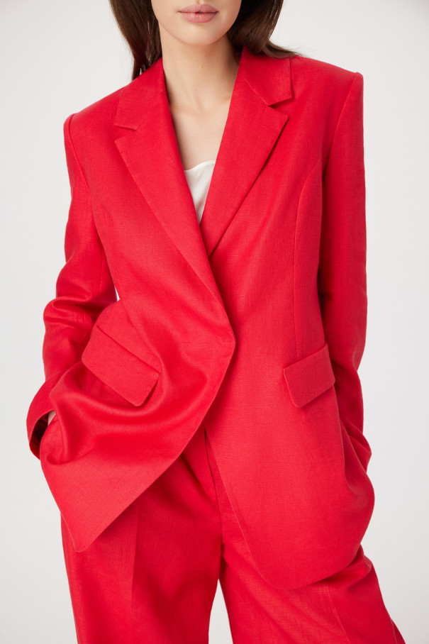 Жакет Iness , красный, арт. FR24SS1JC40PCW350RD купить в интернет-магазине