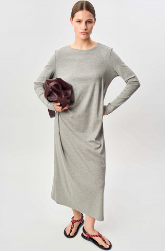 Платье трикотажное Verona , Серый, арт. FR24SS4DR420K500GR купить в интернет-магазине