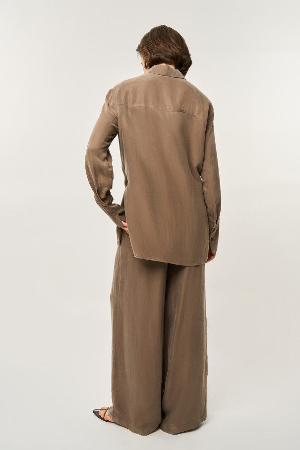 Блуза Sahara , коричневый, арт. FR24SS1BL42FLW510BR купить в интернет-магазине