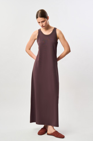 Платье трикотажное Beatrice , Коричневый, арт. FR24SS1DR130W330BR купить в интернет-магазине