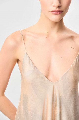 Платье сарафан Salma , Бежевый, арт. FR24SS1DR63PRW230BG купить в интернет-магазине