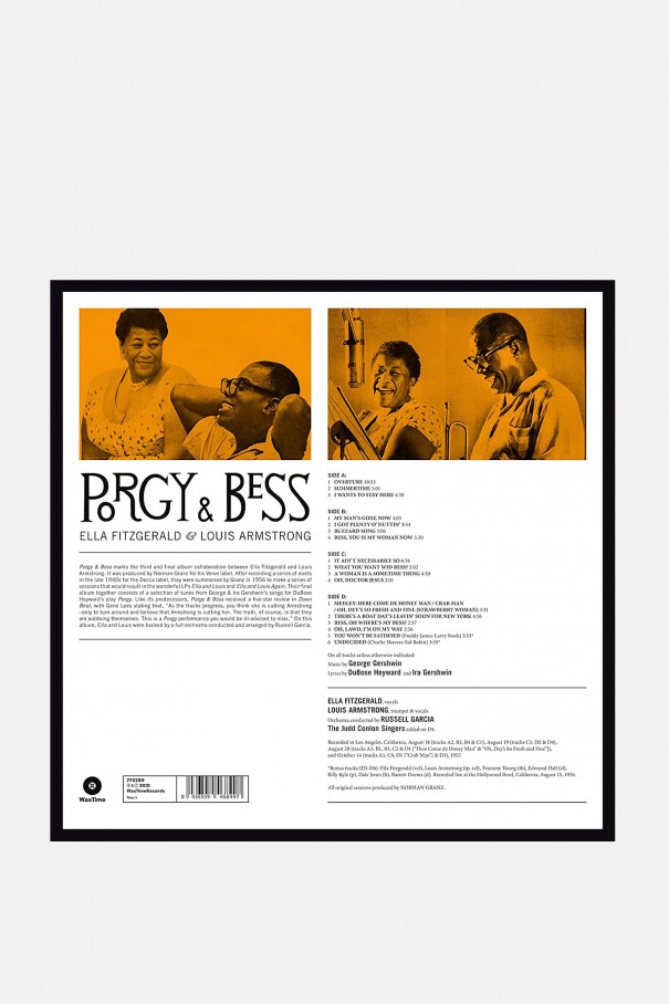 Ella Fitzgerald & Louis Armstrong «Porgy and Bess». 2LP