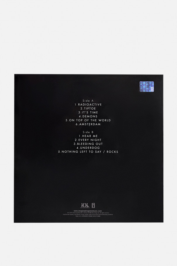 IMAGINE DRAGONS. NIGHT VISIONS. 1LP
