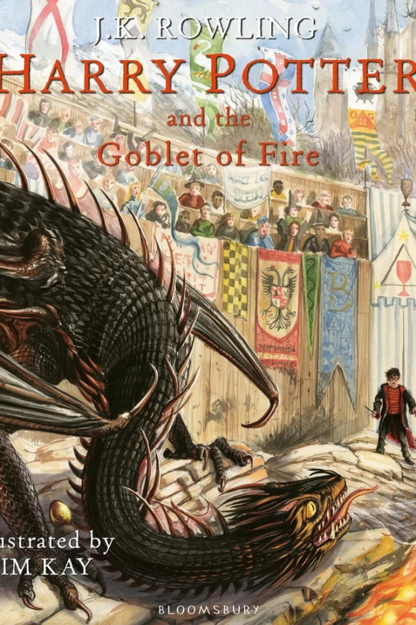 Книгa Harry Potter and the Goblet of Fire Illustrated Ed.