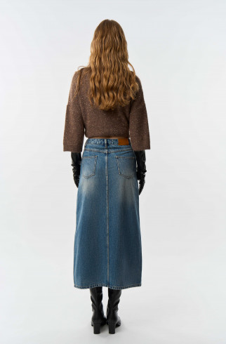 Юбка Cecile , Синий, арт. FR24FW2SK02PCW310MB купить в интернет-магазине
