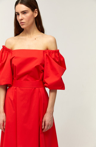 Платье , Красный, арт. FR23SS1D23BW310RD купить в интернет-магазине