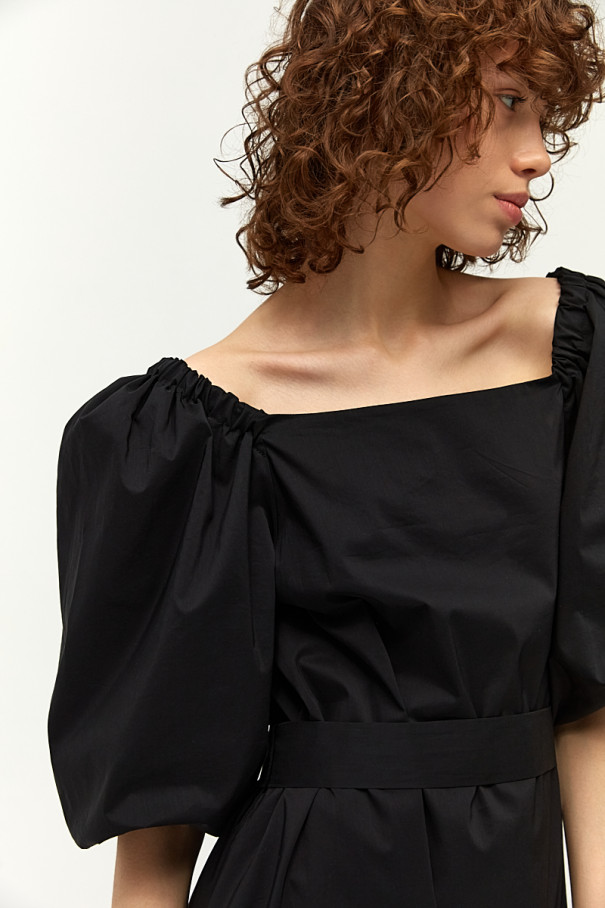 Платье , чёрный, арт. FR23SS1D23BW310BL купить в интернет-магазине