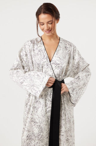 Халат Kim , Белый, арт. FR23SW1RB43BLK700BW купить в интернет-магазине